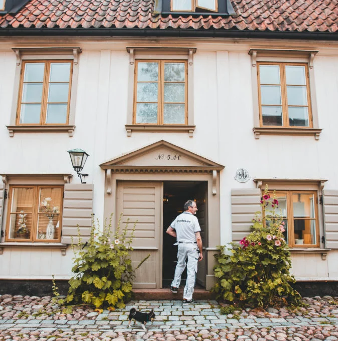 Utvändig Målning Bruske